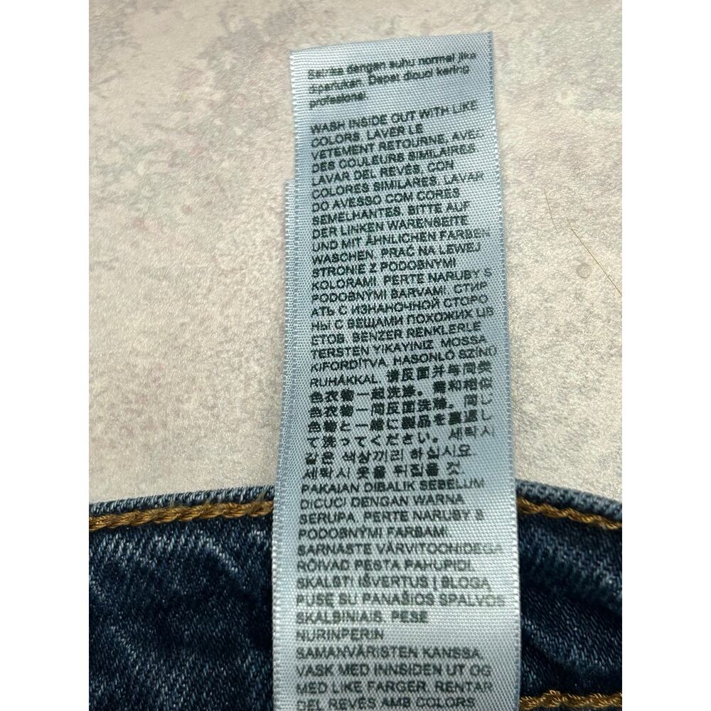 Levi’s Premium High Rise Straight Leg Jeans Size 30 - Picture 11 of 13